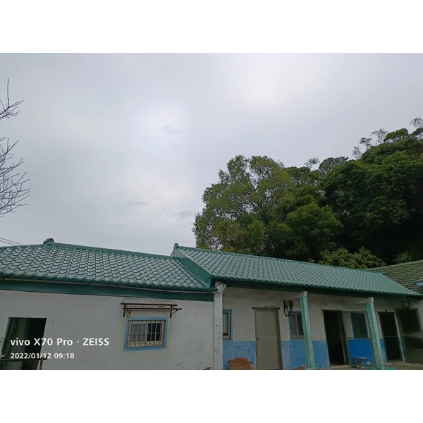 苗栗五湖三合院-屋頂瓦翻新實績